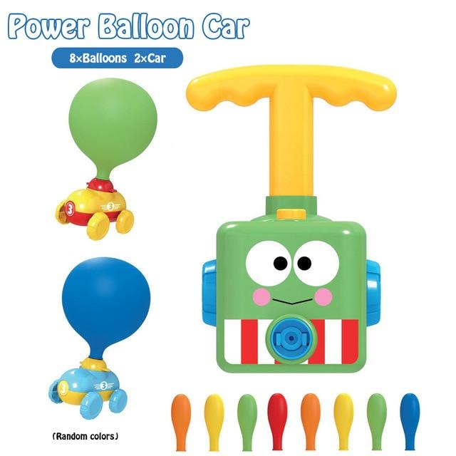 2 in 1 Ballon Launcher & Auto Spielzeug | Karnz