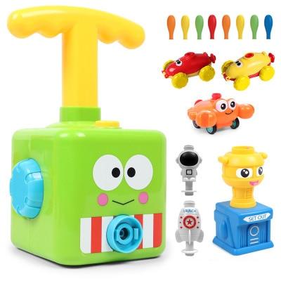 2 in 1 Ballon Launcher & Auto Spielzeug | Karnz