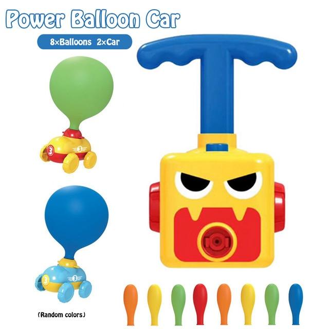 2 in 1 Ballon Launcher & Auto Spielzeug | Karnz