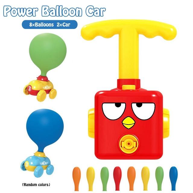 2 in 1 Ballon Launcher & Auto Spielzeug | Karnz