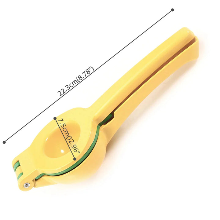 2-in-1 Aluminium Zitrone Limette Presse und Handmanuel Zitrus Entsafter | Karnz
