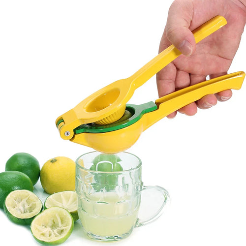 2-in-1 Aluminium Zitrone Limette Presse und Handmanuel Zitrus Entsafter | Karnz
