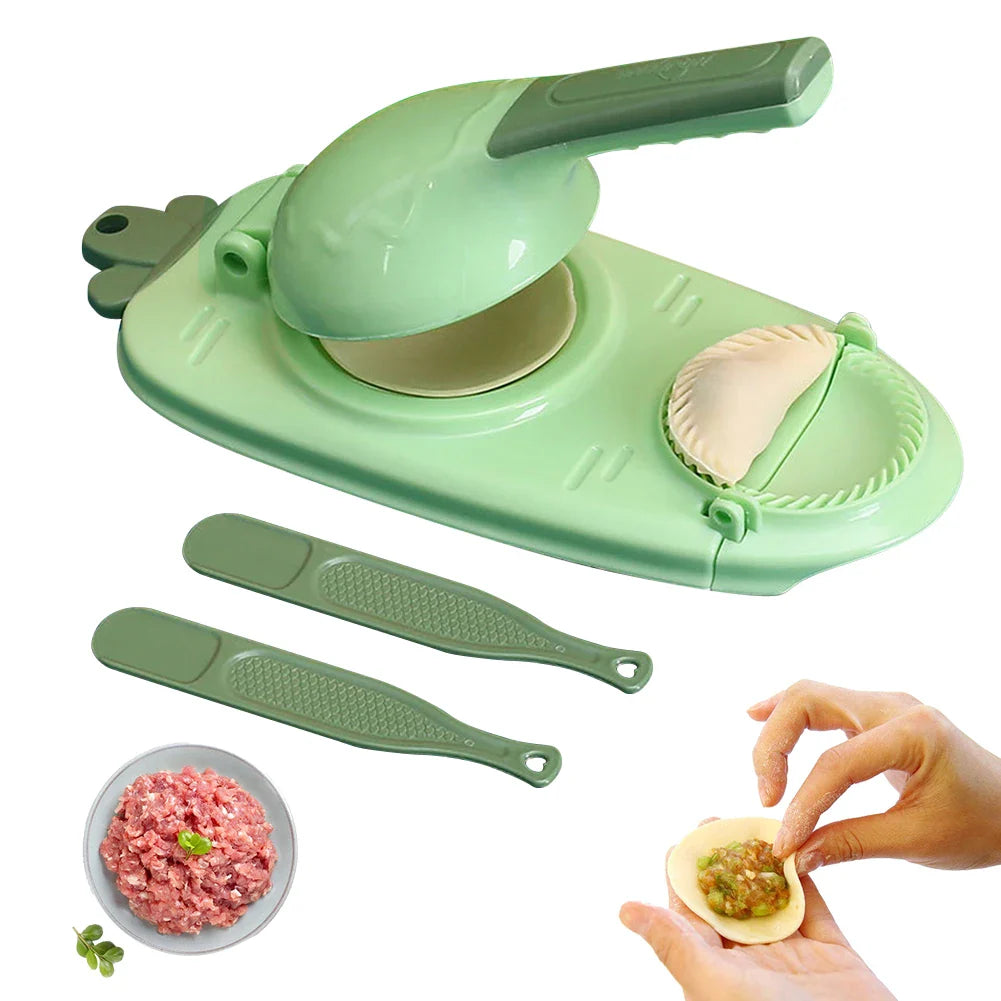2-in-1 Dumpling Maker und Teigpresse Dumpling Making Küchenwerkzeug | Karnz