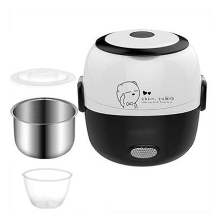 2-Schichten tragbarer Mini-Reisekocher Küche kompakt Kochen | Karnz