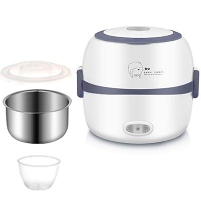 2-Schichten tragbarer Mini-Reisekocher Küche kompakt Kochen | Karnz