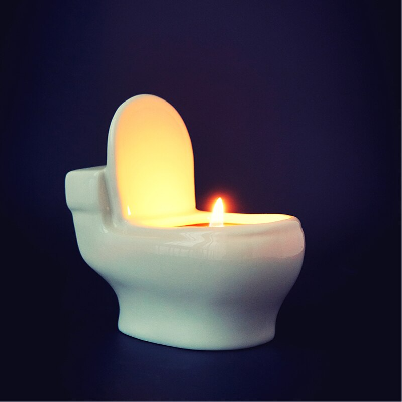 Kreative Lustige Toiletten Aromatherapie Kerze