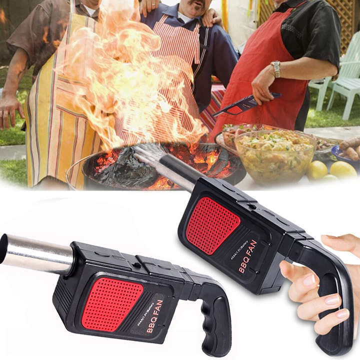 Tragbarer elektrischer Grill-Luftbläser | Karnz