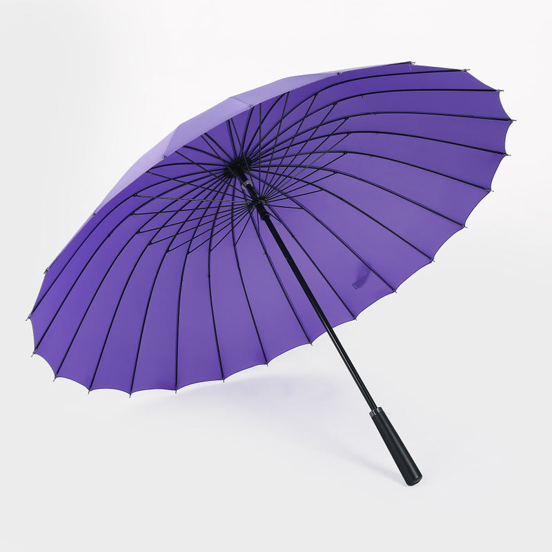 Damen solider Wind- und Regenschutzschirm Karnz