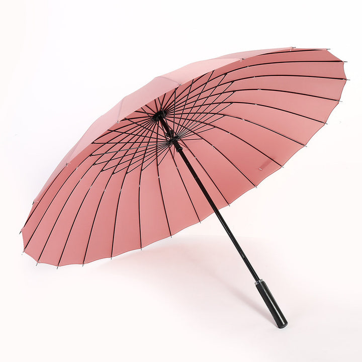 Damen solider Wind- und Regenschutzschirm Karnz