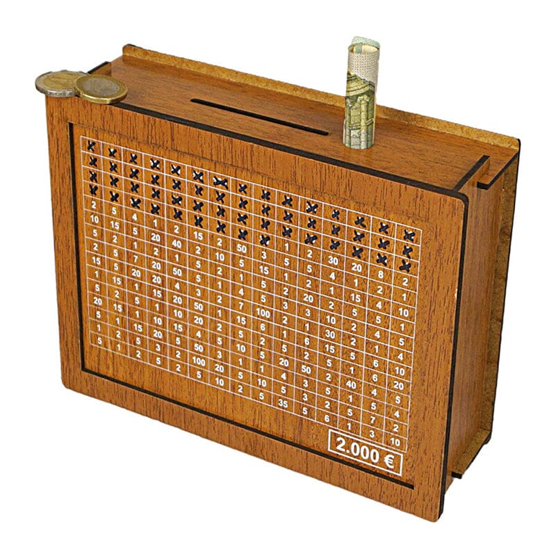 Holzkasse mit gravierten Figuren | Karnz