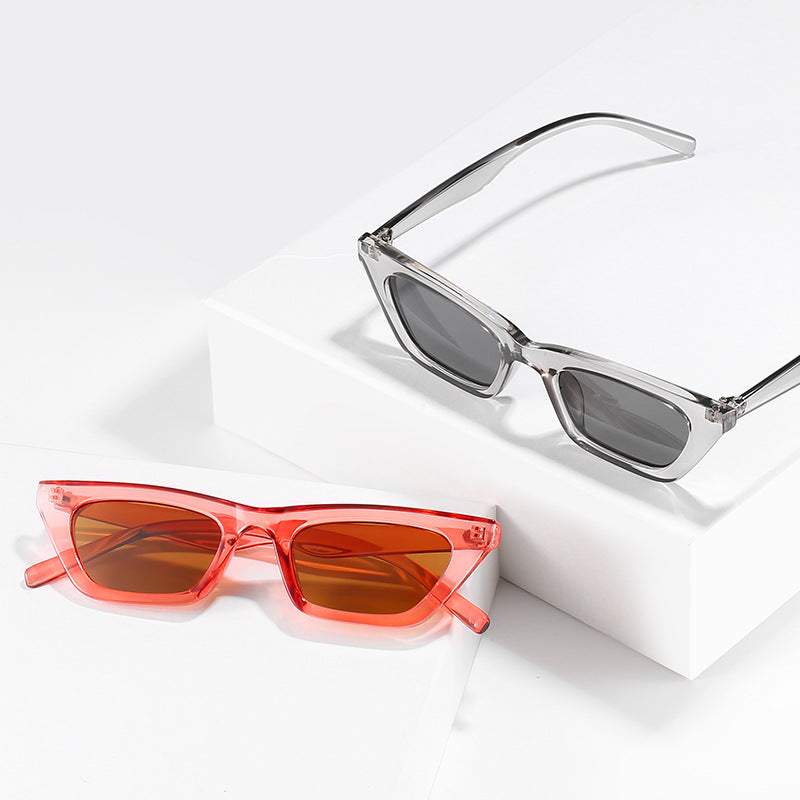 Damen modische geometrische Sonnenbrille im Cat-Eye-Stil Karnz