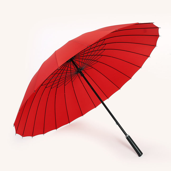 Damen solider Wind- und Regenschutzschirm Karnz
