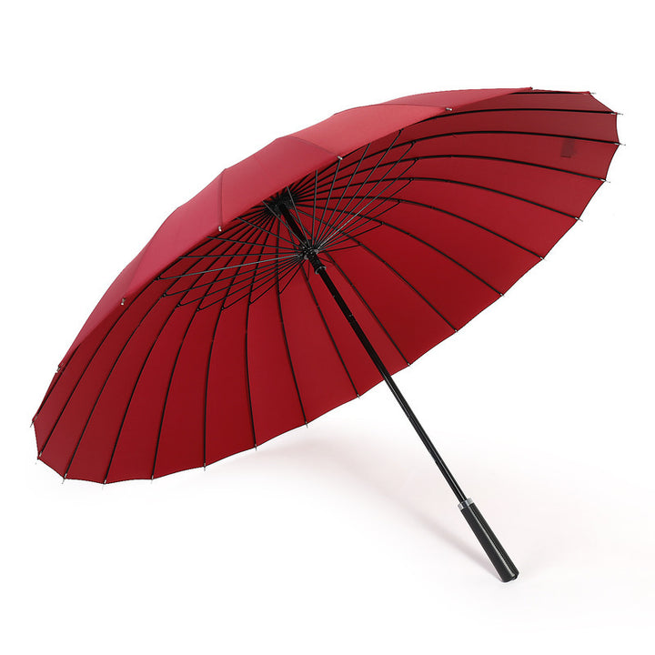 Damen solider Wind- und Regenschutzschirm Karnz
