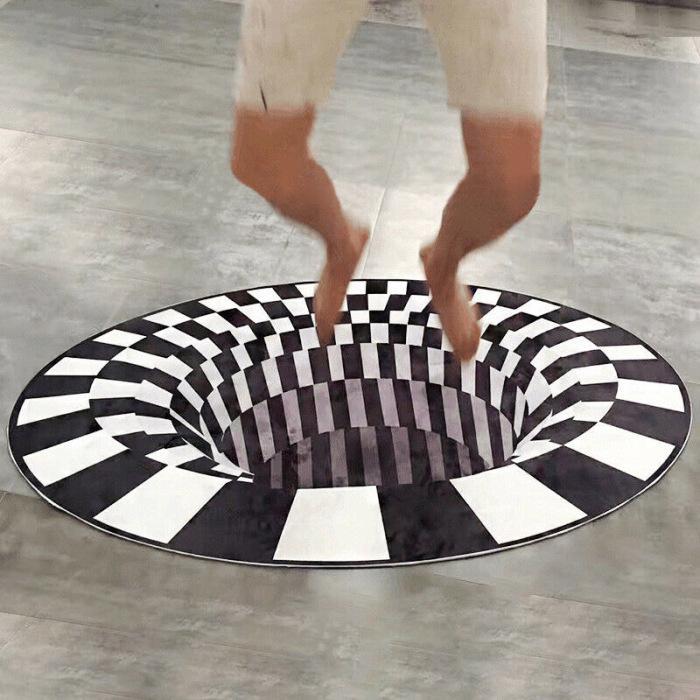 Vortex Illusion Teppich | Karnz