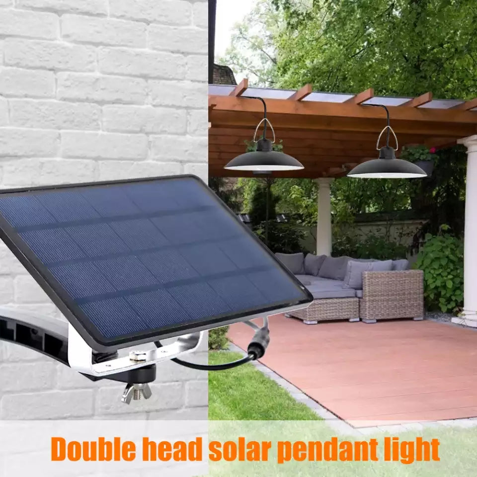 SolarDuo LED Lamp Set auf Solarenergie mit Fernbedienung | Karnz