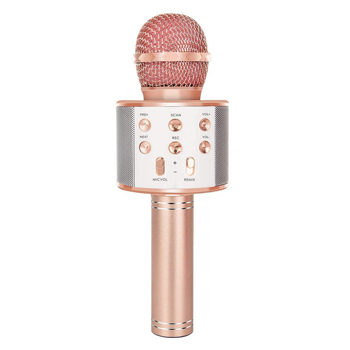 Karnz | Wiederaufladbares kabelloses Bluetooth Karaoke-Mikrofon