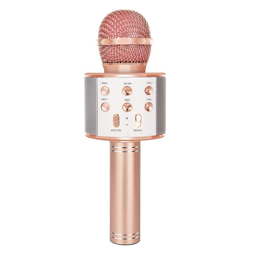 Karnz | Wiederaufladbares kabelloses Bluetooth Karaoke-Mikrofon