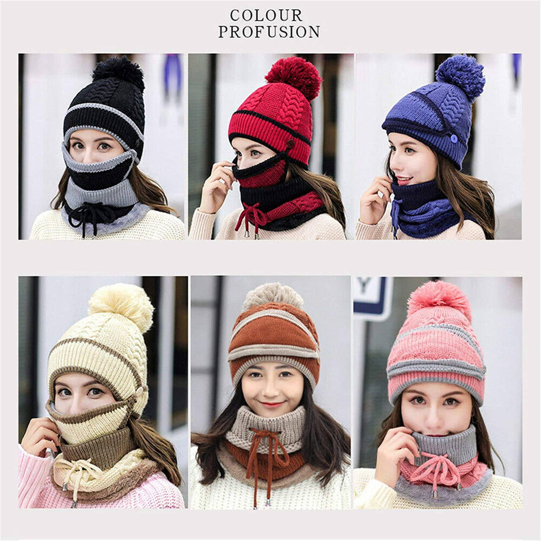 2022 Neues 3 in 1 Winter Beanie Set | Karnz