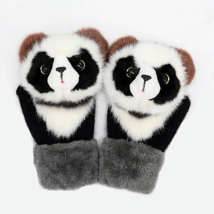 2022 neue Cartoon Plüsch gestrickte Handschuhe🌈 | Karnz