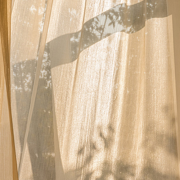 Transparente Leinen-Vorhänge, Leicht und Modern für Wohnzimmer | Karnz