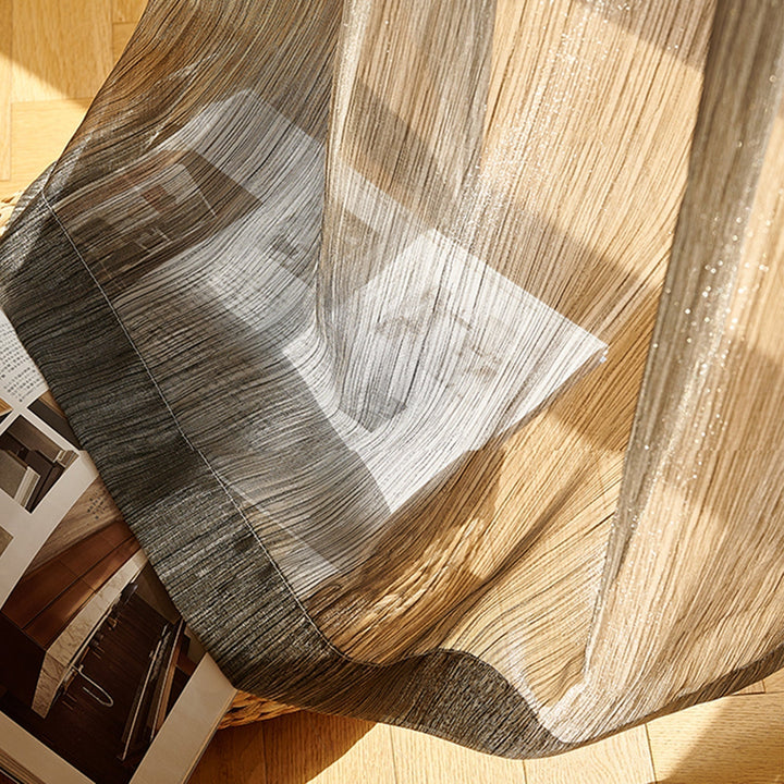 Transparente Leinen-Vorhänge, Leicht und Modern für Wohnzimmer | Karnz