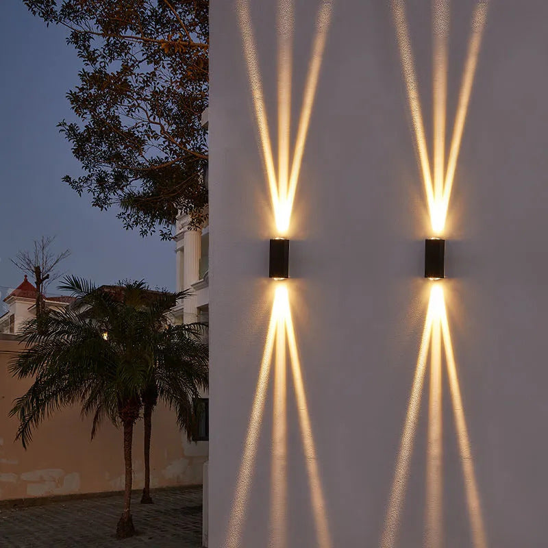 Modern Minimalist Außen Wasserdicht Strahl Spotlicht LED Außen Dekorative Wand Sconce Lampe | Karnz