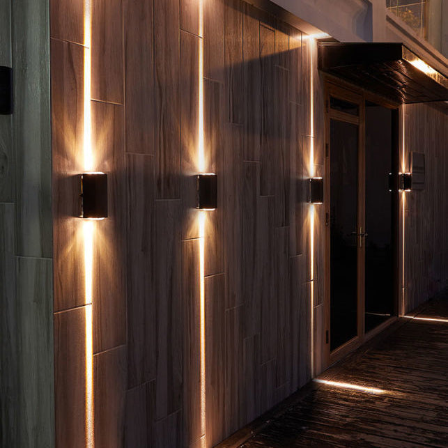 Modern Minimalist Außen Wasserdicht Strahl Spotlicht LED Außen Dekorative Wand Sconce Lampe | Karnz