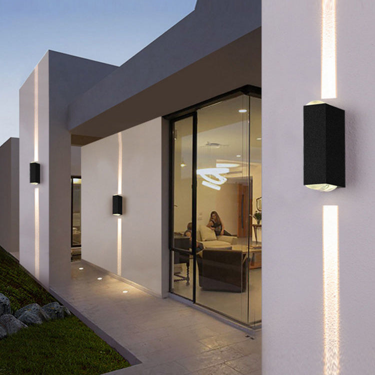 Modern Minimalist Außen Wasserdicht Strahl Spotlicht LED Außen Dekorative Wand Sconce Lampe | Karnz