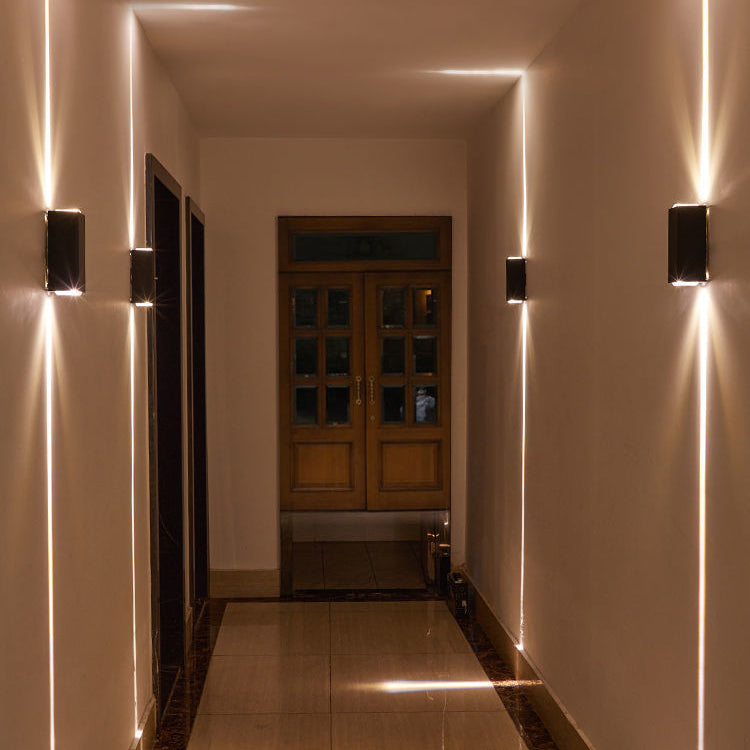 Modern Minimalist Außen Wasserdicht Strahl Spotlicht LED Außen Dekorative Wand Sconce Lampe | Karnz
