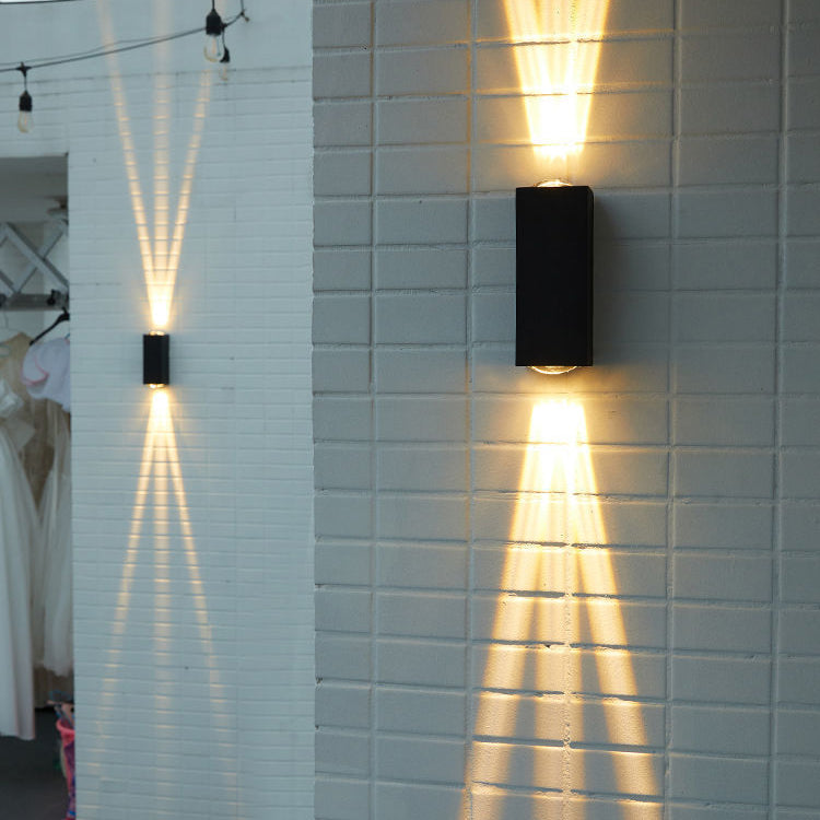 Modern Minimalist Außen Wasserdicht Strahl Spotlicht LED Außen Dekorative Wand Sconce Lampe | Karnz