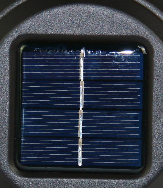 Traditionelle europäische Solar-Außen-Wasserfeste Induktions-LED-Dekorative Wandleuchte | Karnz