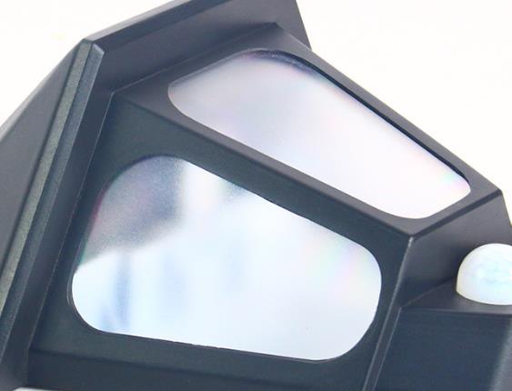 Moderner Minimalistischer Solar-Außenwasserfester Induktions-Zweifarbige Beleuchtung LED Außen-Garten-Wand-Sconce Lampe | Karnz