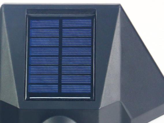 Moderner Minimalistischer Solar-Außenwasserfester Induktions-Zweifarbige Beleuchtung LED Außen-Garten-Wand-Sconce Lampe | Karnz
