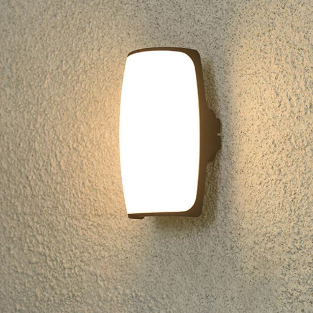 Wasserdichte Acrylgewölbte Shade LED Außenwandleuchte | Karnz