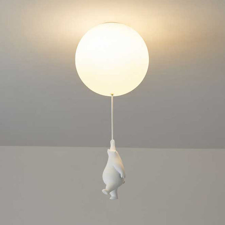 SkyDream Kinder-Deckenlampe mit Bär und Ballon - Verspieltes Design und energieeffiziente LED-Beleuchtung | Karnz