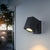 Modernes Outdoor-Wasserdichtes Quadrat-Spotlight Einstellbarer Winkel LED Garten Wand Sconce Lampe | Karnz