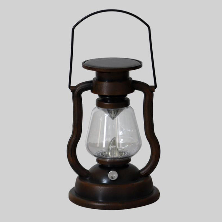 Solar Retro Kerosene Lampe Pferdelampe LED Außen Garten Patio Dekoration Tragbare Flamme Kerzenlicht | Karnz