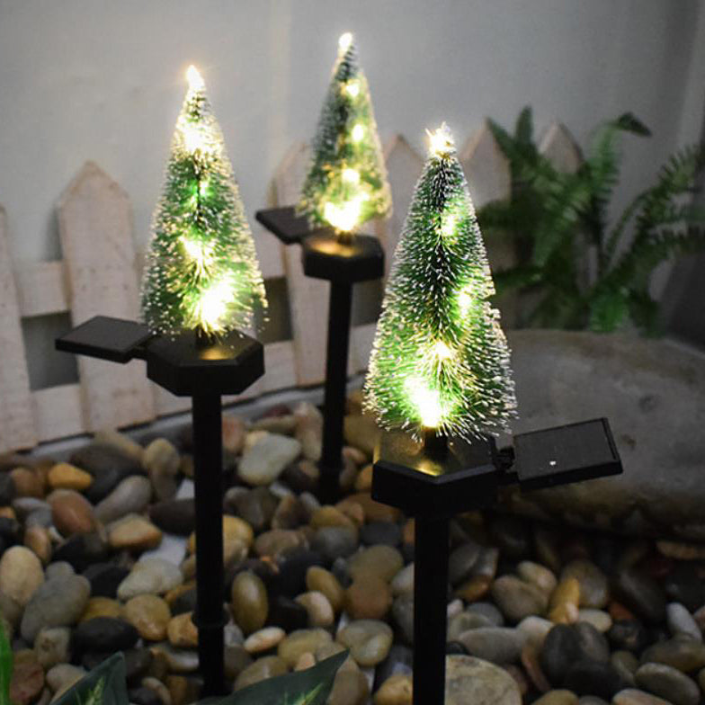 Moderne Solar Weihnachtsbaum Erd-Einlage Rasen-Dekoration Landschaftslicht | Karnz