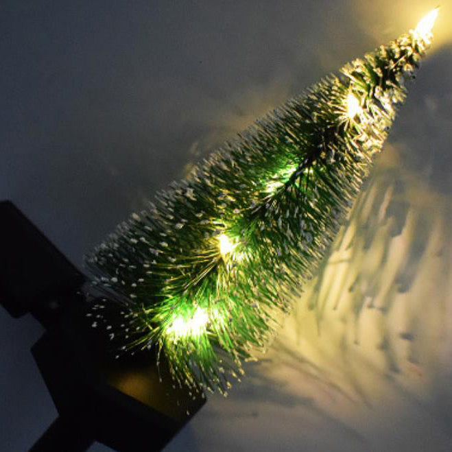 Moderne Solar Weihnachtsbaum Erd-Einlage Rasen-Dekoration Landschaftslicht | Karnz