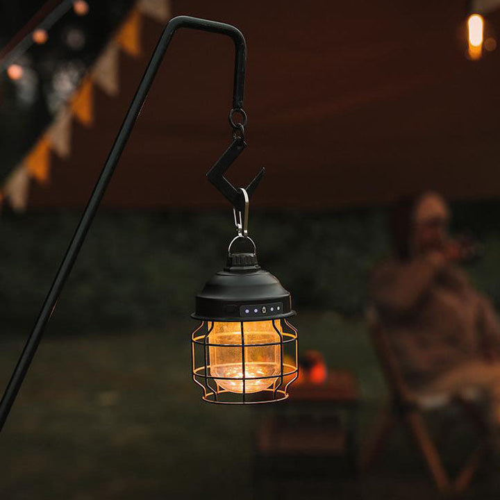 Outdoor Camping Schmiedeeisen LED Licht | Karnz