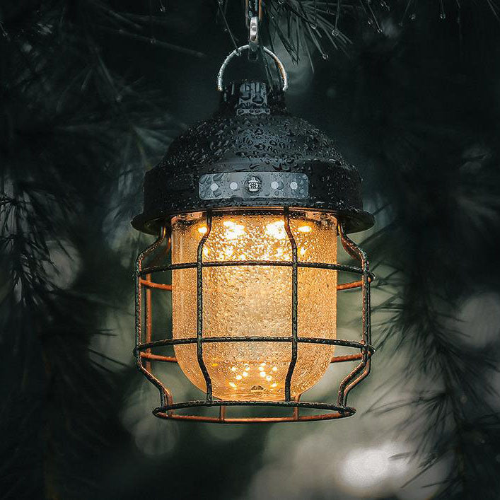 Outdoor Camping Schmiedeeisen LED Licht | Karnz
