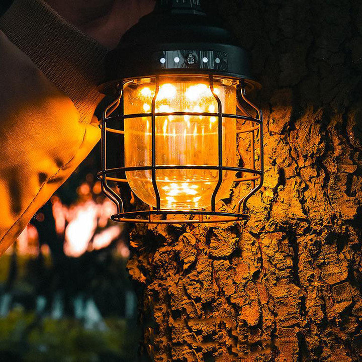 Outdoor Camping Schmiedeeisen LED Licht | Karnz