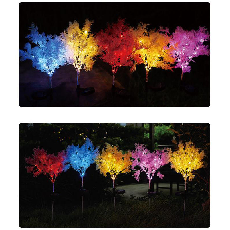 Modern Kreative Farbige Simulation Nebel Solar LED Außenbereich Terrasse Rasen Boden Einsetzen Landschaft Licht | Karnz