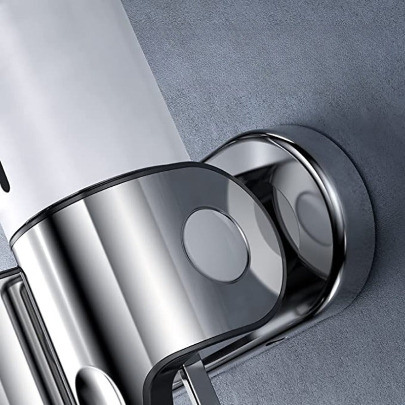 Seifenhalter und -spender, wandmontiert, Edelstahl, Seifenspenderpumpe für Badezimmer und Dusche