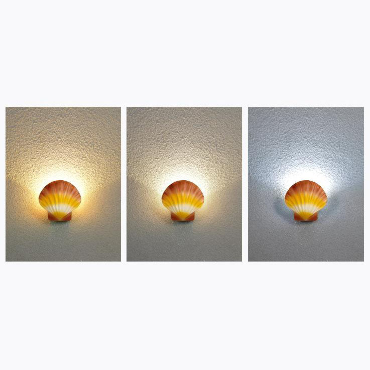 Outdoor Kreatives Shell Design Aluminium LED Wasserdichte Wand Sconce Lampe | Karnz