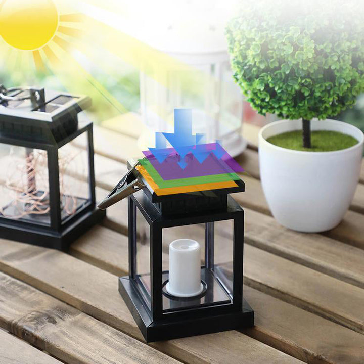 Moderne Solar Star Kerze ABS wasserdichte LED Außenlichter | Karnz