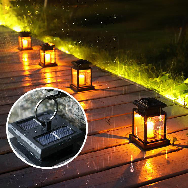Moderne Solar Star Kerze ABS wasserdichte LED Außenlichter | Karnz