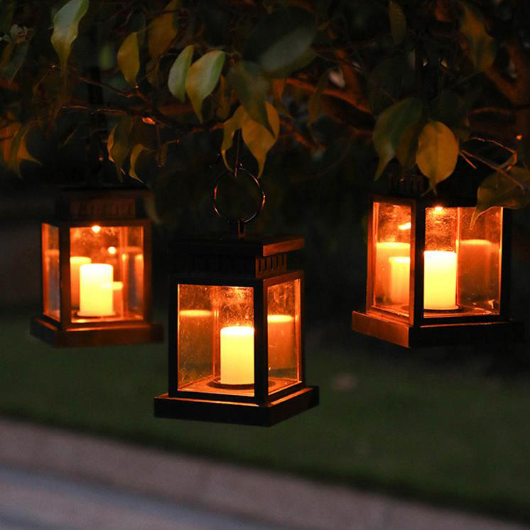 Moderne Solar Star Kerze ABS wasserdichte LED Außenlichter | Karnz