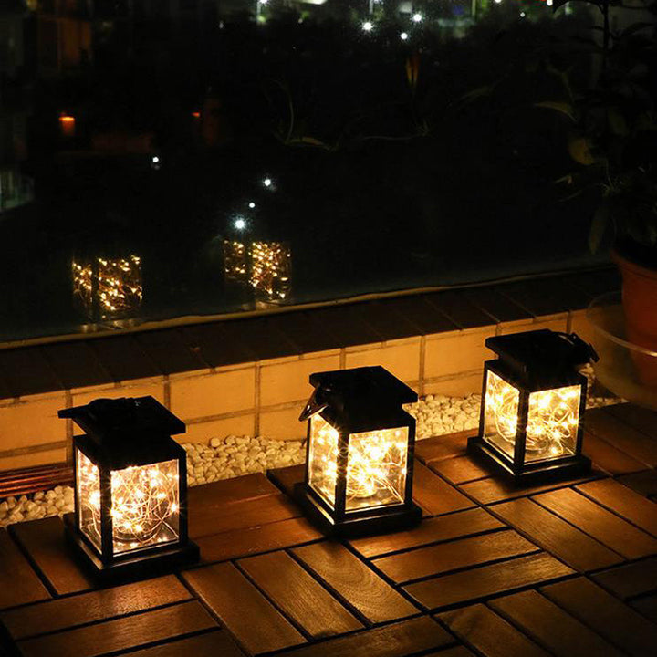 Moderne Solar Star Kerze ABS wasserdichte LED Außenlichter | Karnz