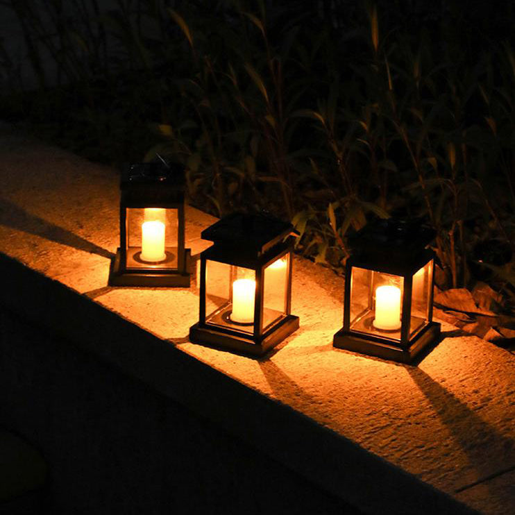 Moderne Solar Star Kerze ABS wasserdichte LED Außenlichter | Karnz